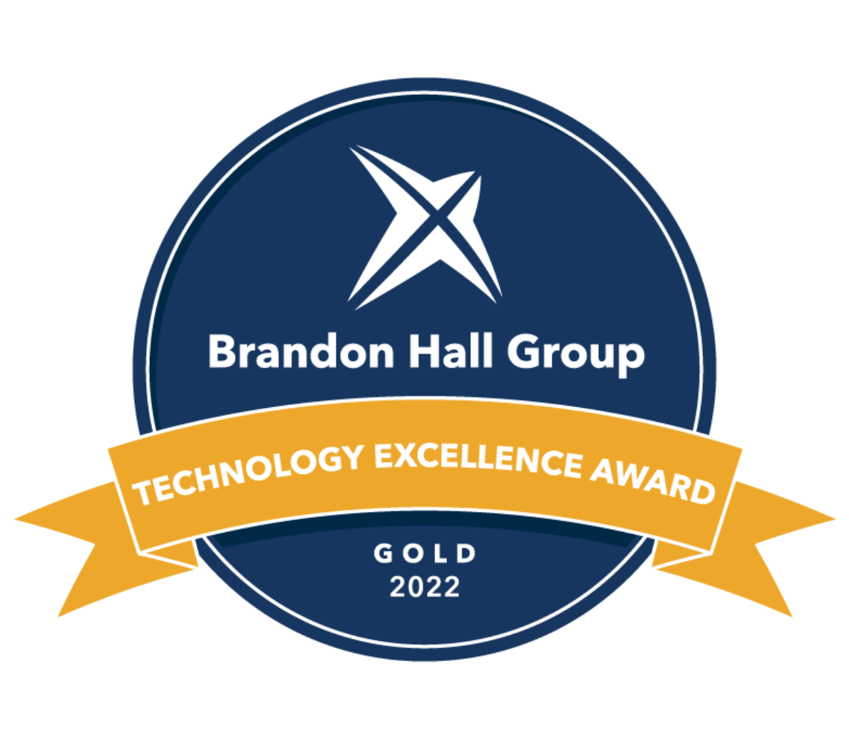 Brandon Hall Group Technology Excellence Awards badge