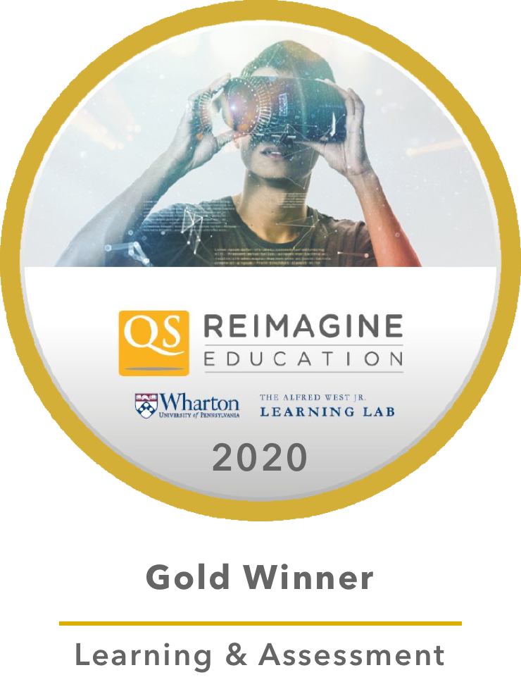 QS Reimagine Education — Learning & Assessment badge
